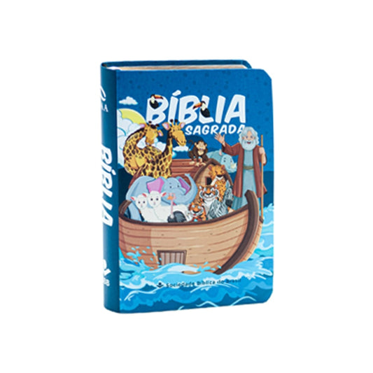 Bíblia Sagrada | Edição de Bolso| NAA | Capa Semiflexível Arca Azul