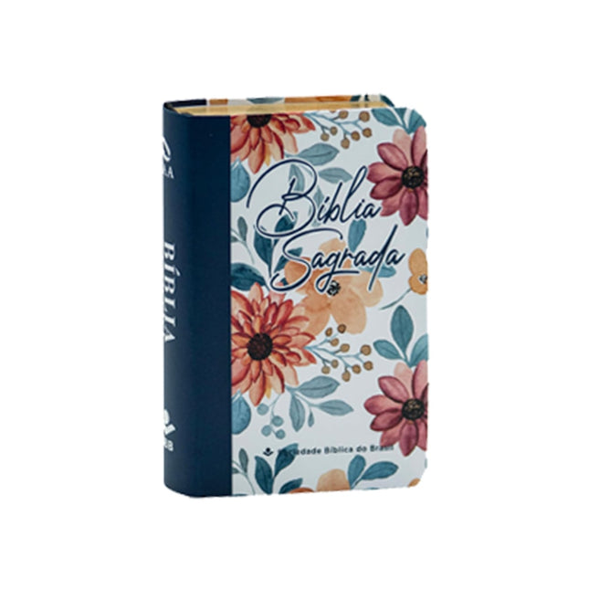 Bíblia Sagrada | Edição de Bolso| NAA | Capa Semiflexível Flor 3