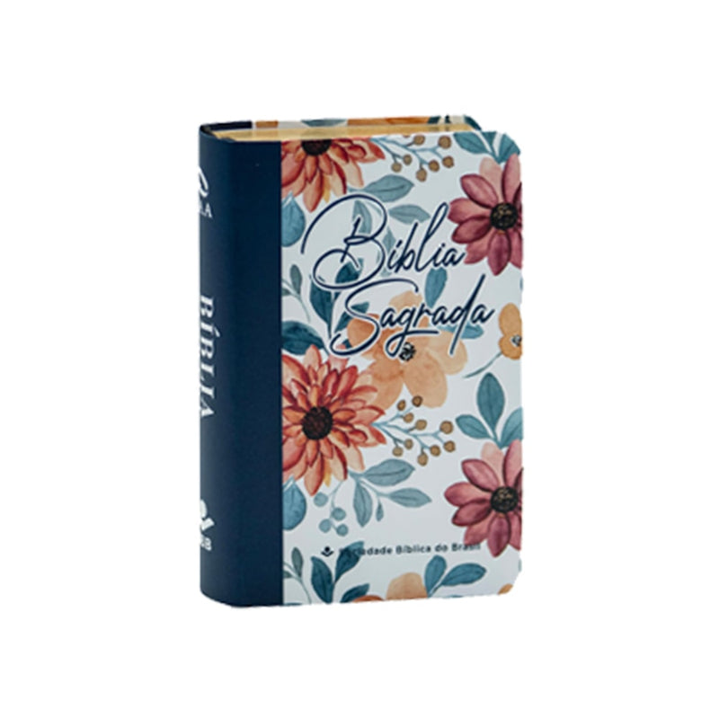 Bíblia Sagrada | Edição de Bolso| NAA | Capa Semiflexível Flor 3