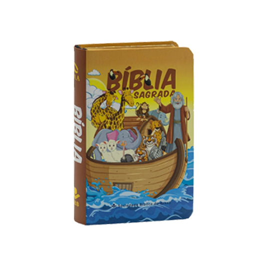 Bíblia Sagrada | Edição de Bolso| NAA | Capa Semiflexível Arca Laranja