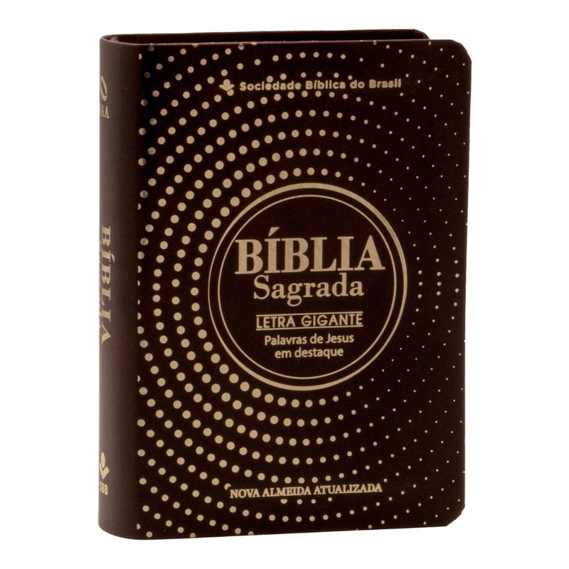 Bíblia Sagrada | NAA | Letra Gigante | Marrom