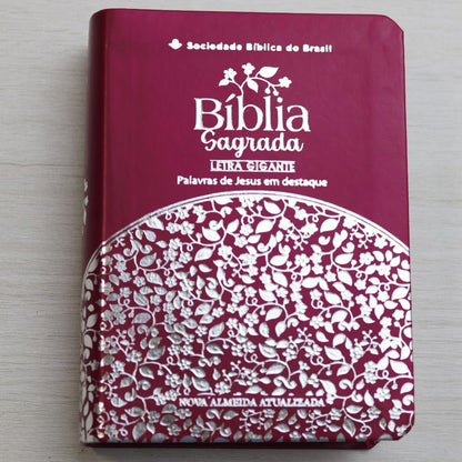 Bíblia Sagrada | NAA |  Letra Gigante | Pink