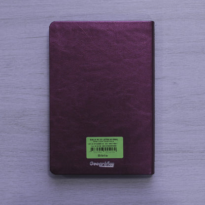 Bíblia Sagrada | ARC | Letra Normal | Capa Luxo Vinho Perolado