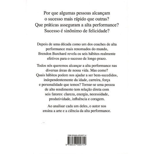 O Poder da Alta Performance | Brendon Burchard