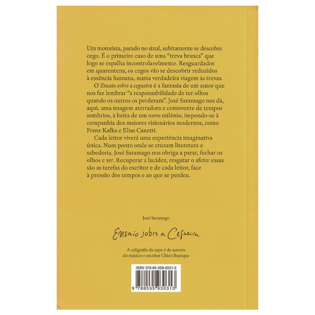 Ensaio Sobre a Cegueira | José Saramago