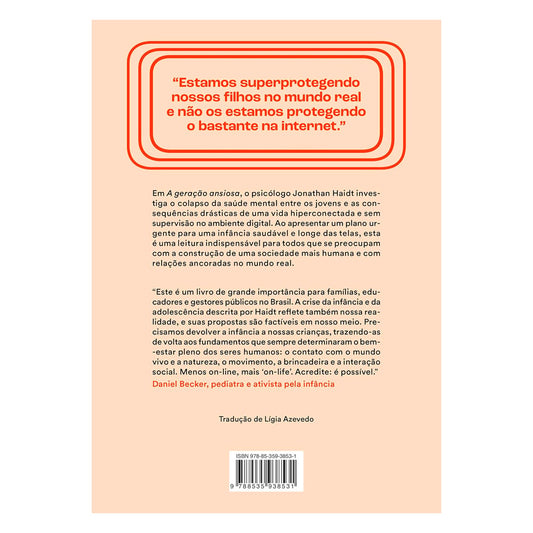 A Geração Ansiosa | Jonathan Haidt