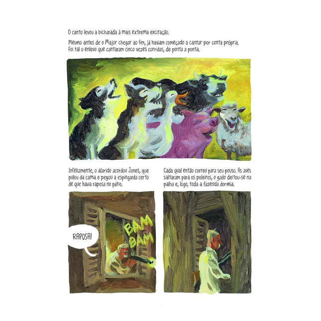 A Revolução dos Bichos | Quadrinhos | George Orwell