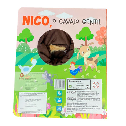 Nico O Cavalo Gentil | Livro Fantoche