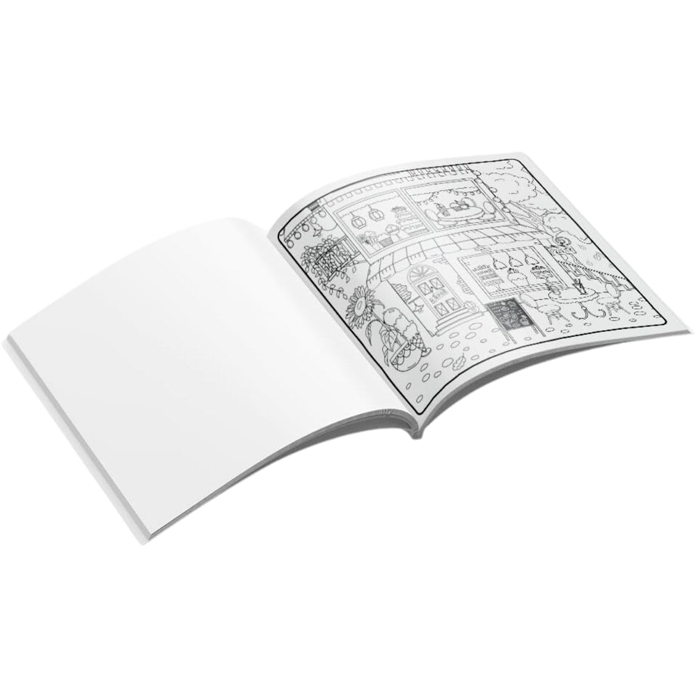 Cute & Comfy | Coloring Book for Adults 01 | Bold-Easy