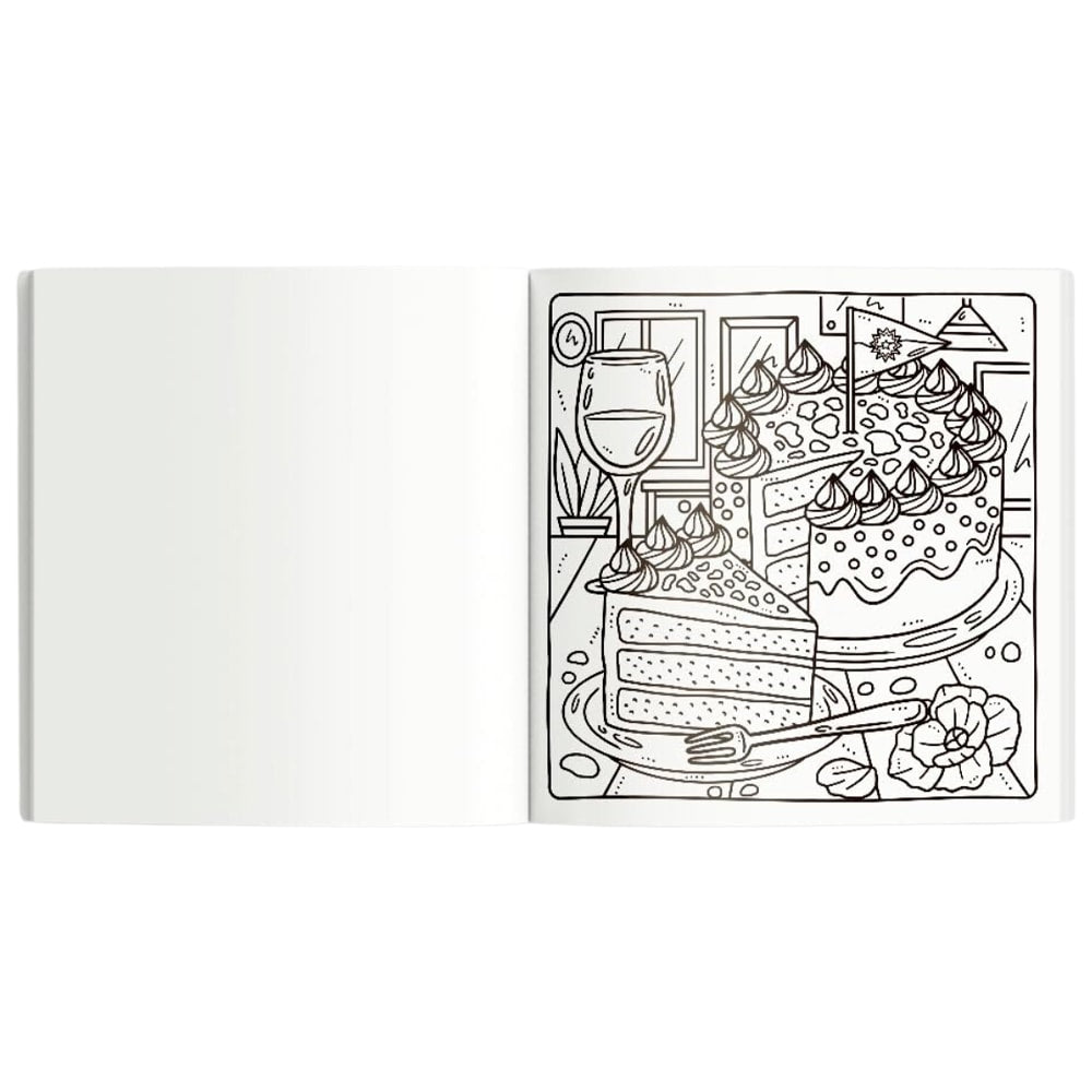 Cute & Comfy | Coloring Book for Adults 02 | Bold-Easy