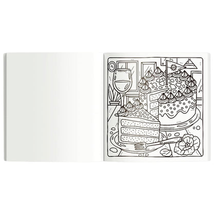 Cute & Comfy | Coloring Book for Adults 02 | Bold-Easy