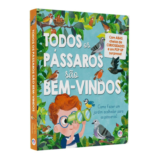 Todos os Pássaros São Bem-Vindos | Com Abas Cheias de Curiosidades e Uma Pop-Up Surpresa!