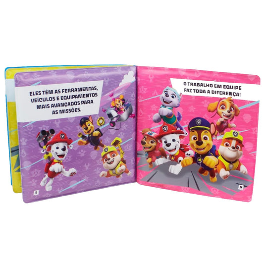 Patrulha Canina | Livro e Esponja Para a Hora do Banho