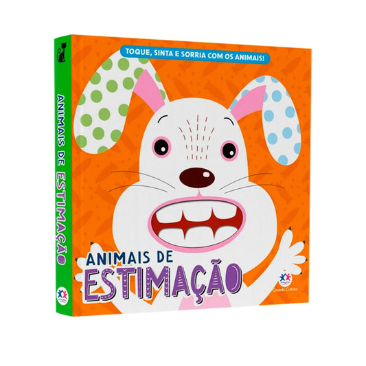 Livro Toque Sinta e Sorria | Animais de Estimação | Ciranda Cultural