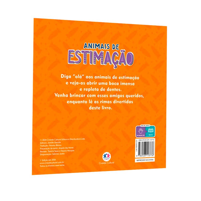 Livro Toque Sinta e Sorria | Animais de Estimação | Ciranda Cultural