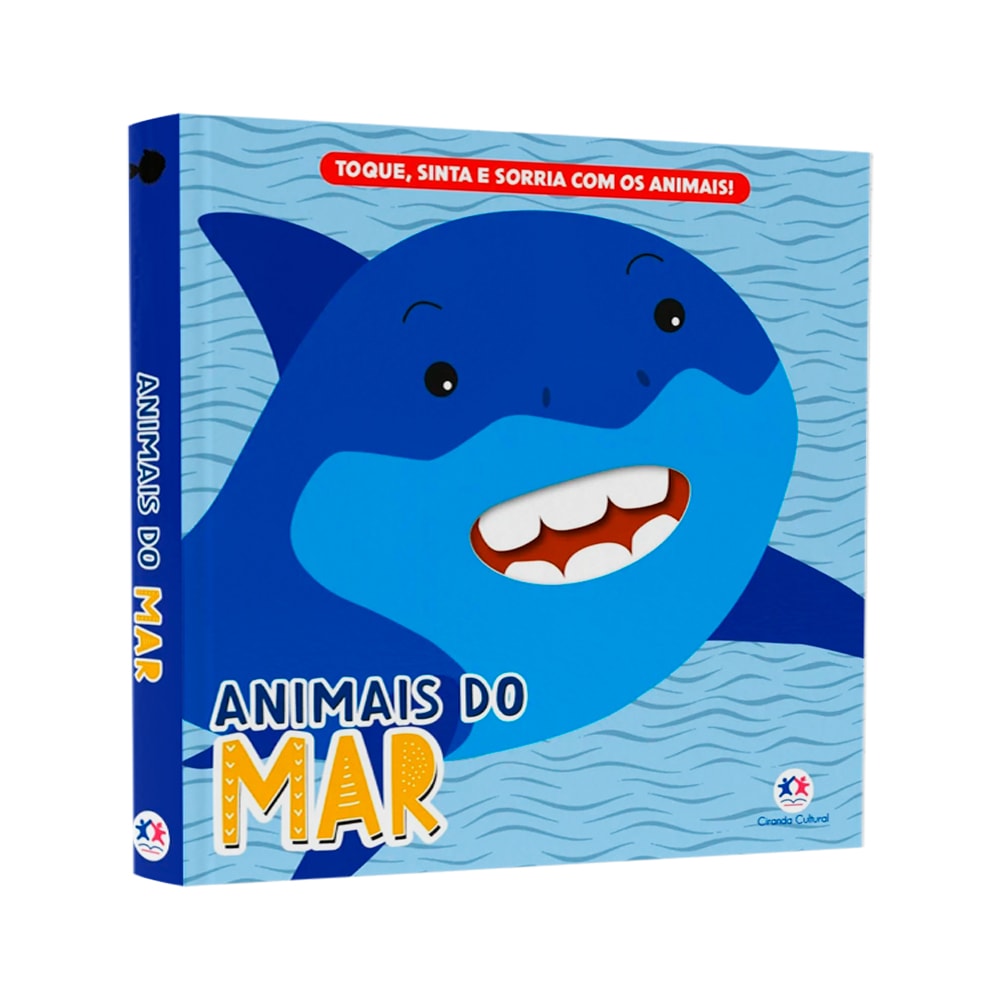 Livro Toque e Sinta | Animais do Mar | Ciranda Cultural