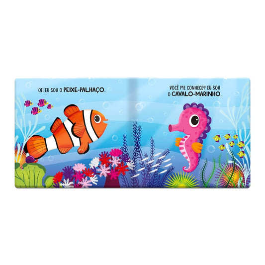 Livro de Banho Tubarão e Seus Amigos