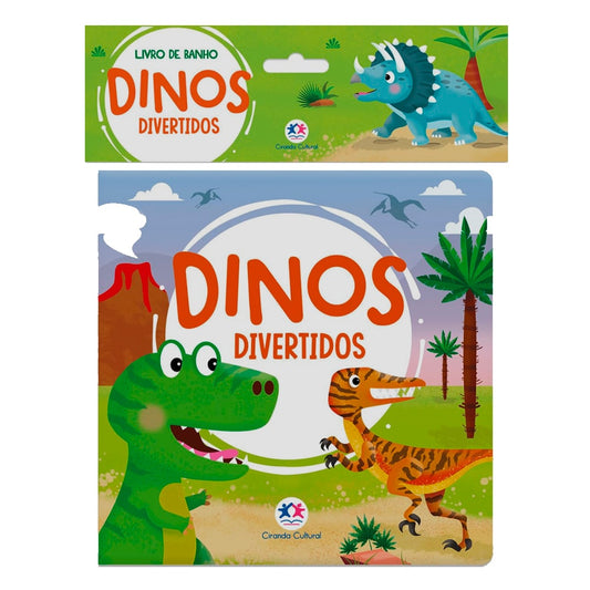 Dinos Divertidos | Livro de Banho