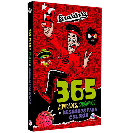 Enaldinho | 365 Atividades Desafios e Desenhos Para Colorir