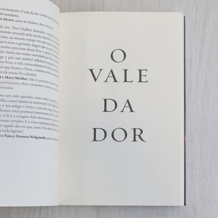 O Vale da Dor | Tim Challies