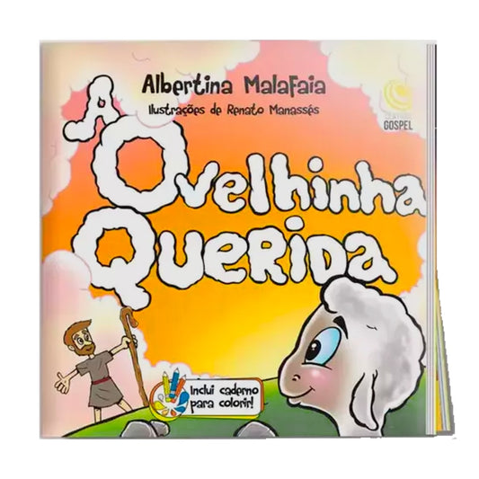 A Ovelhinha Querida | Caderno De Colorir | Albertina Malafaia