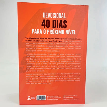 Devocional 40 Dias Para o Próximo Nível | Bruno Fernandes