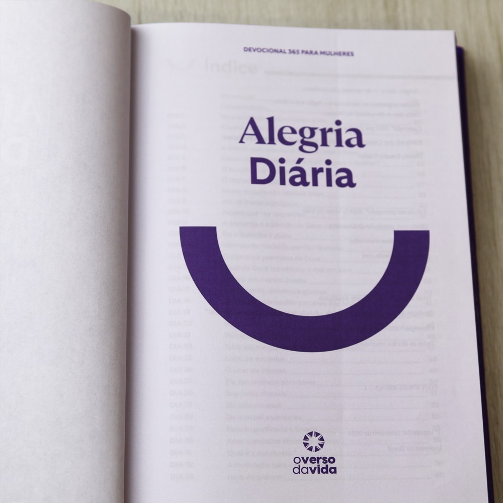 Devocional Alegria Diária |  365 Dias para Mulheres