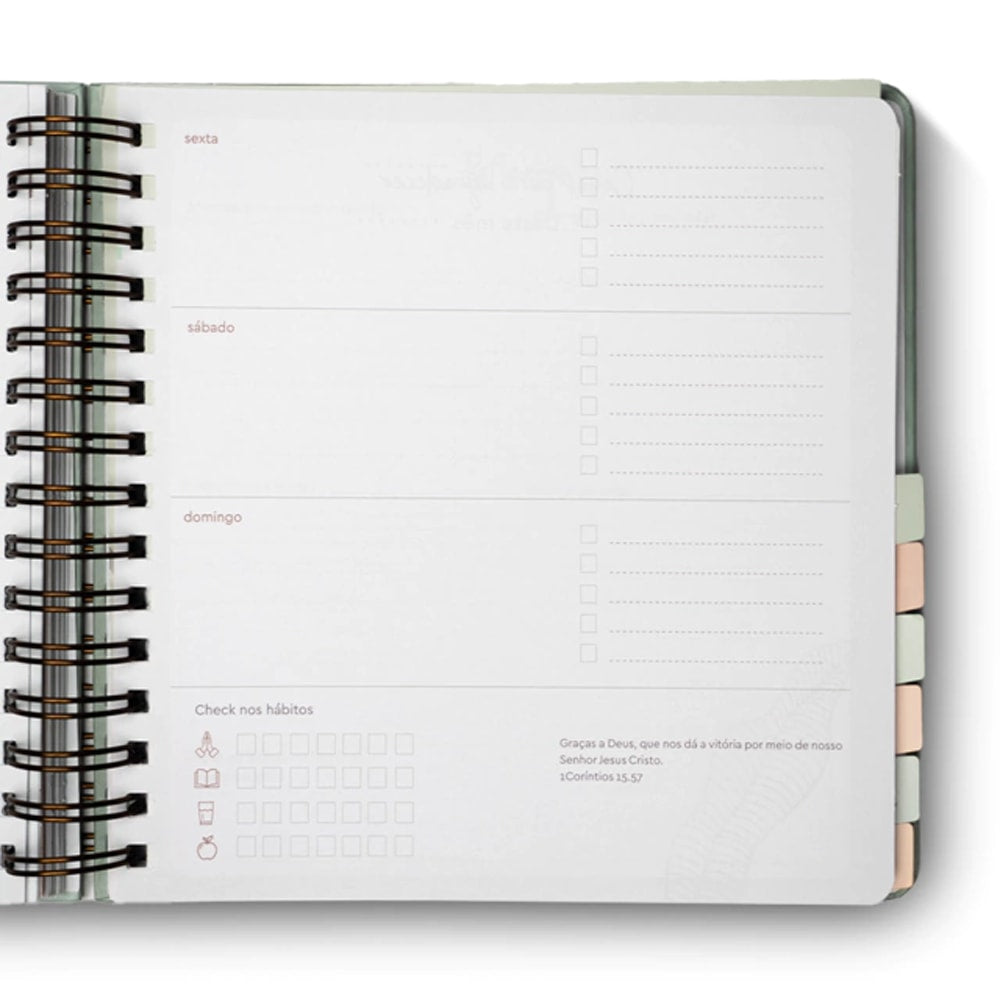 Planner Florescer| Capa Dura