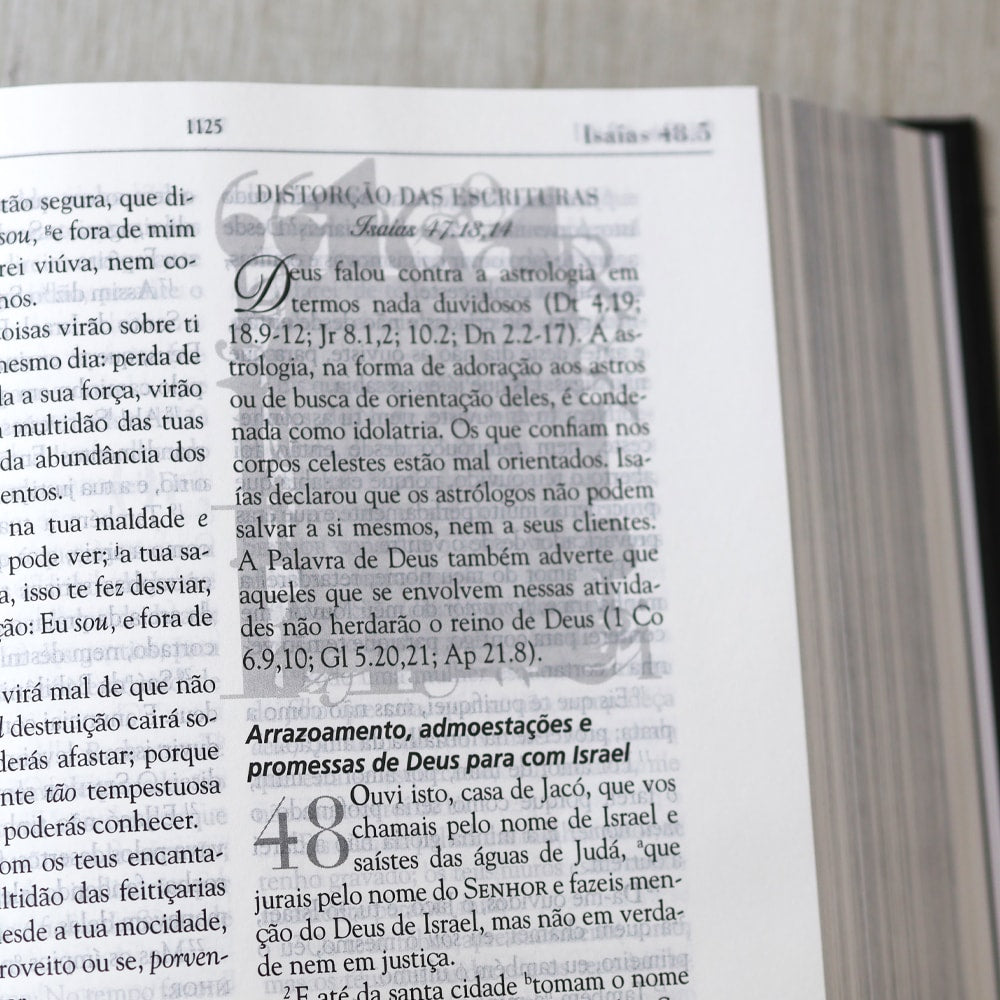 Bíblia de Estudo em Defesa da Fé | ARC | Capa Dura Preta