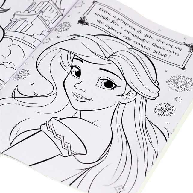Princesas | Colorindo Com Lápis Arco-Íris