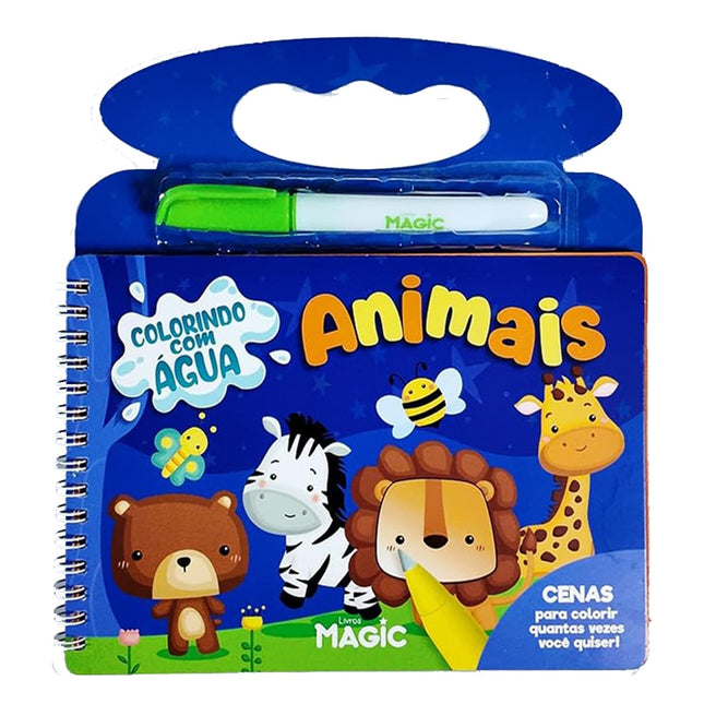 Animais | Aquabook | Colorindo Com Água
