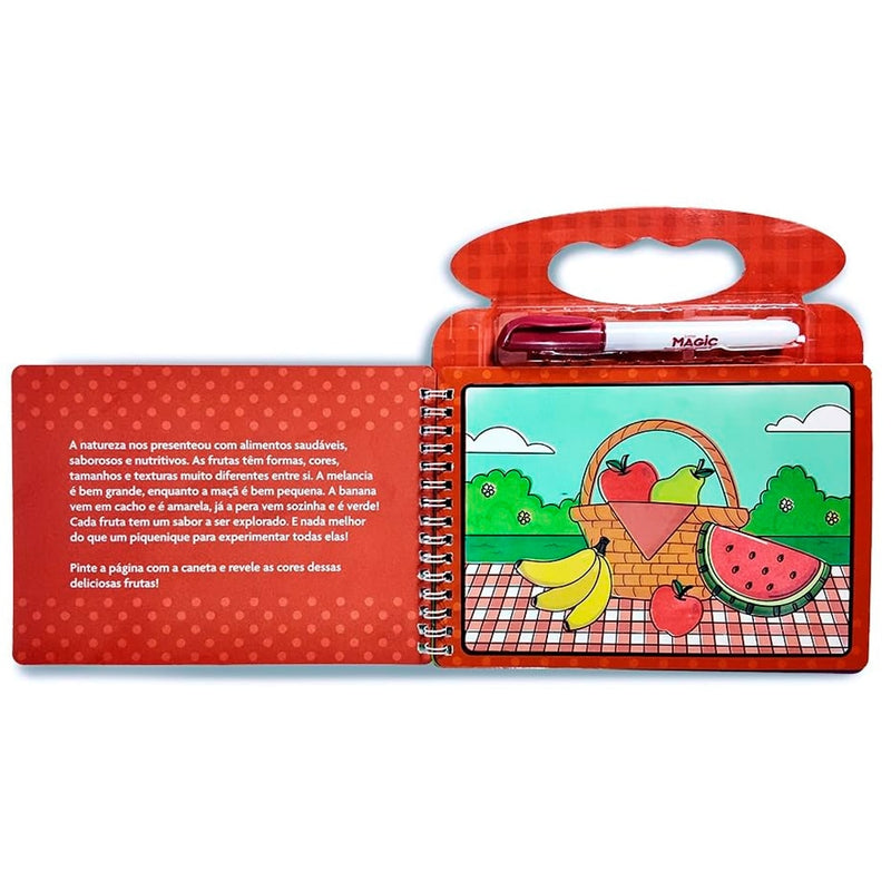Frutas | Aquabook | Colorindo Com Água