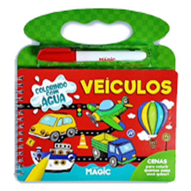 Veículos | Aquabook | Colorindo Com Água