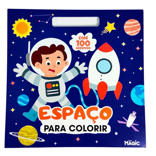 Espaço Para Colorir | 100 Adesivos