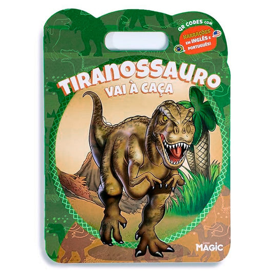 Tiranossauro Vai a Caça | QR Codes de Narrações em Inglês e Português