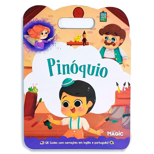Pinóquio | QR Codes de Narrações em Inglês e Português