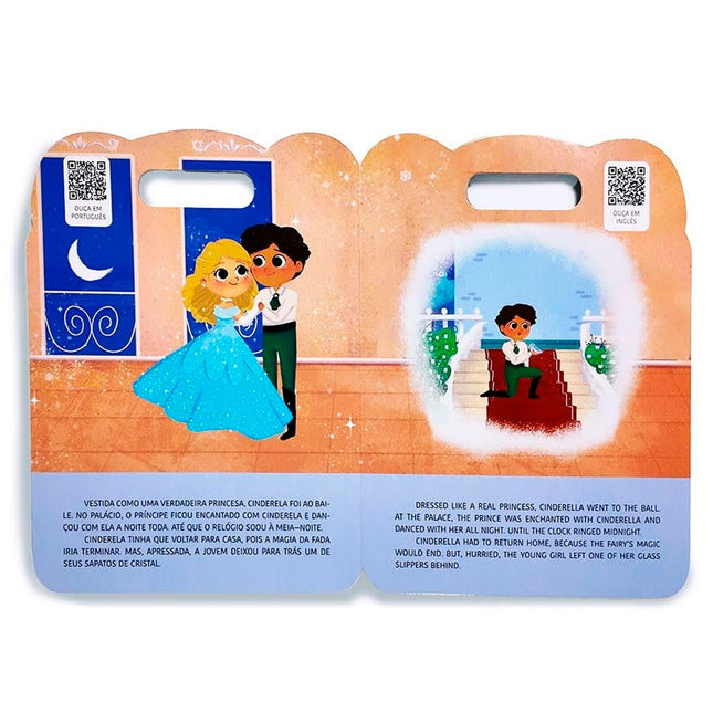 Cinderela | QR Codes de Narrações em Inglês e Português