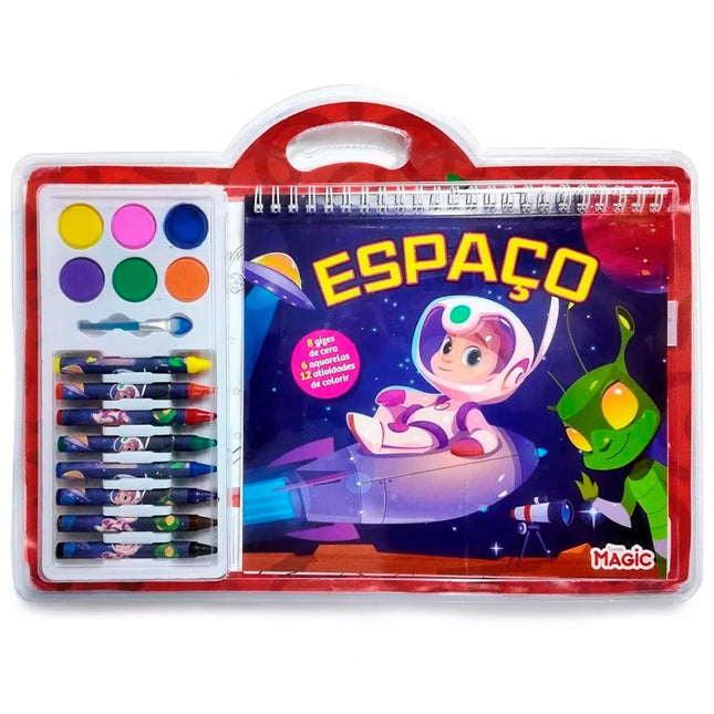 Espaço | Aquarela Com Giz