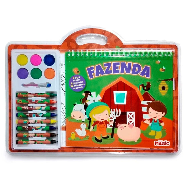 Fazenda | Aquarela Com Giz