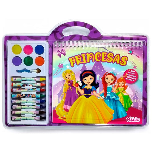 Princesas | Aquarela Com Giz
