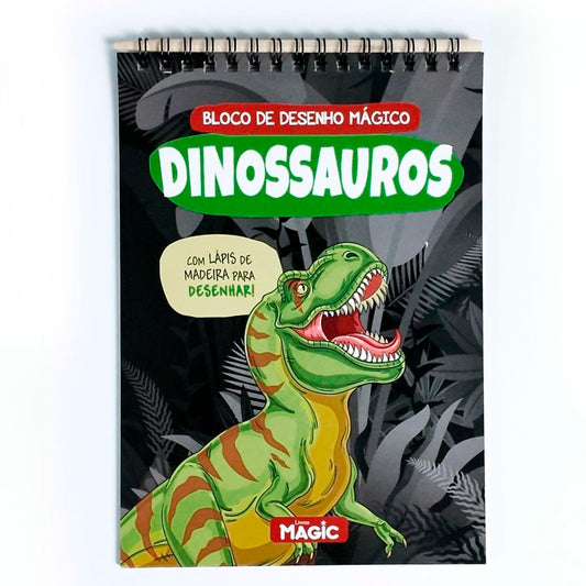 Dinossauros |  Bloco de Desenho Mágico