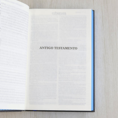 Bíblia Sagrada | NVI | Neon Azul | Capa Dura