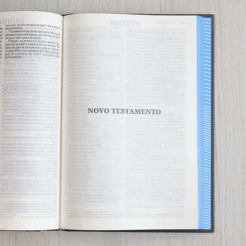 Bíblia Sagrada | NVI | Neon Azul | Capa Dura