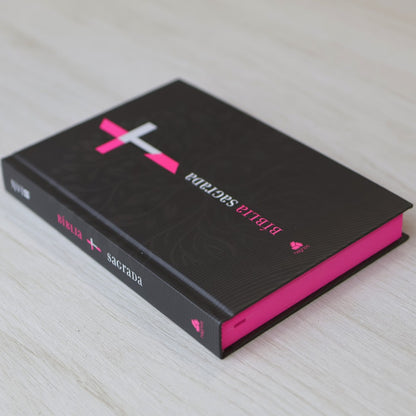 Bíblia Sagrada | NVI | Neon Rosa| Capa Dura