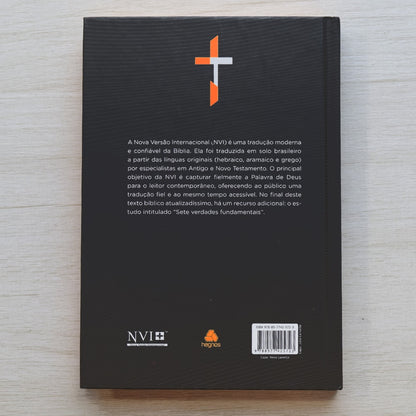 Bíblia Sagrada | NVI | Neon Laranja | Capa Dura