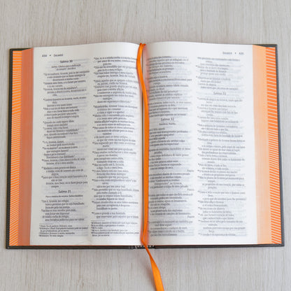 Bíblia Sagrada | NVI | Neon Laranja | Capa Dura