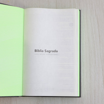 Bíblia Sagrada | NVI | Neon Verde | Capa Dura