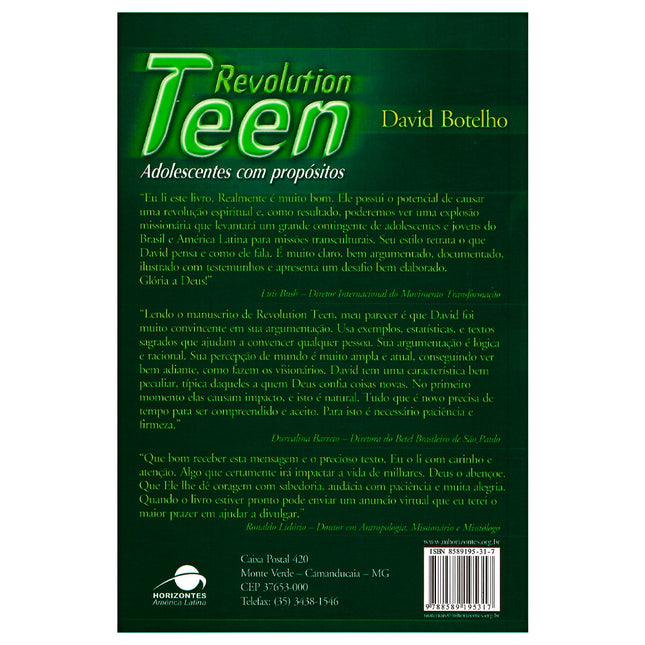 Revolution Teen | David Botelho
