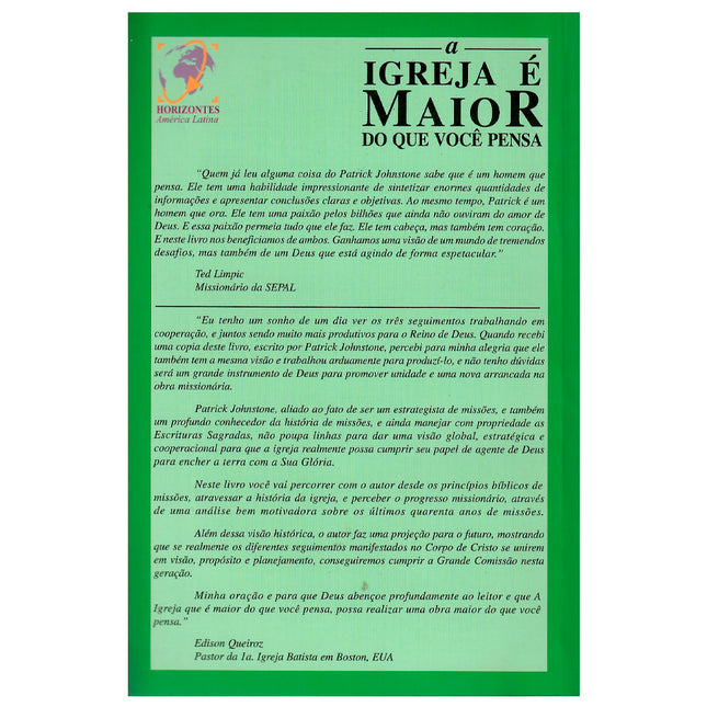 A Igreja é Maior do Que Você Pensa | Patrick Johnstone