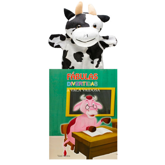 Fábulas Divertidas | A Vaca Vaidosa | Com Fantoche
